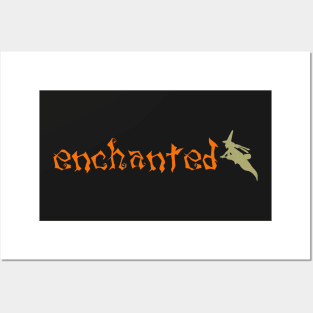 Enchanted Witch Fun Halloween Posters and Art